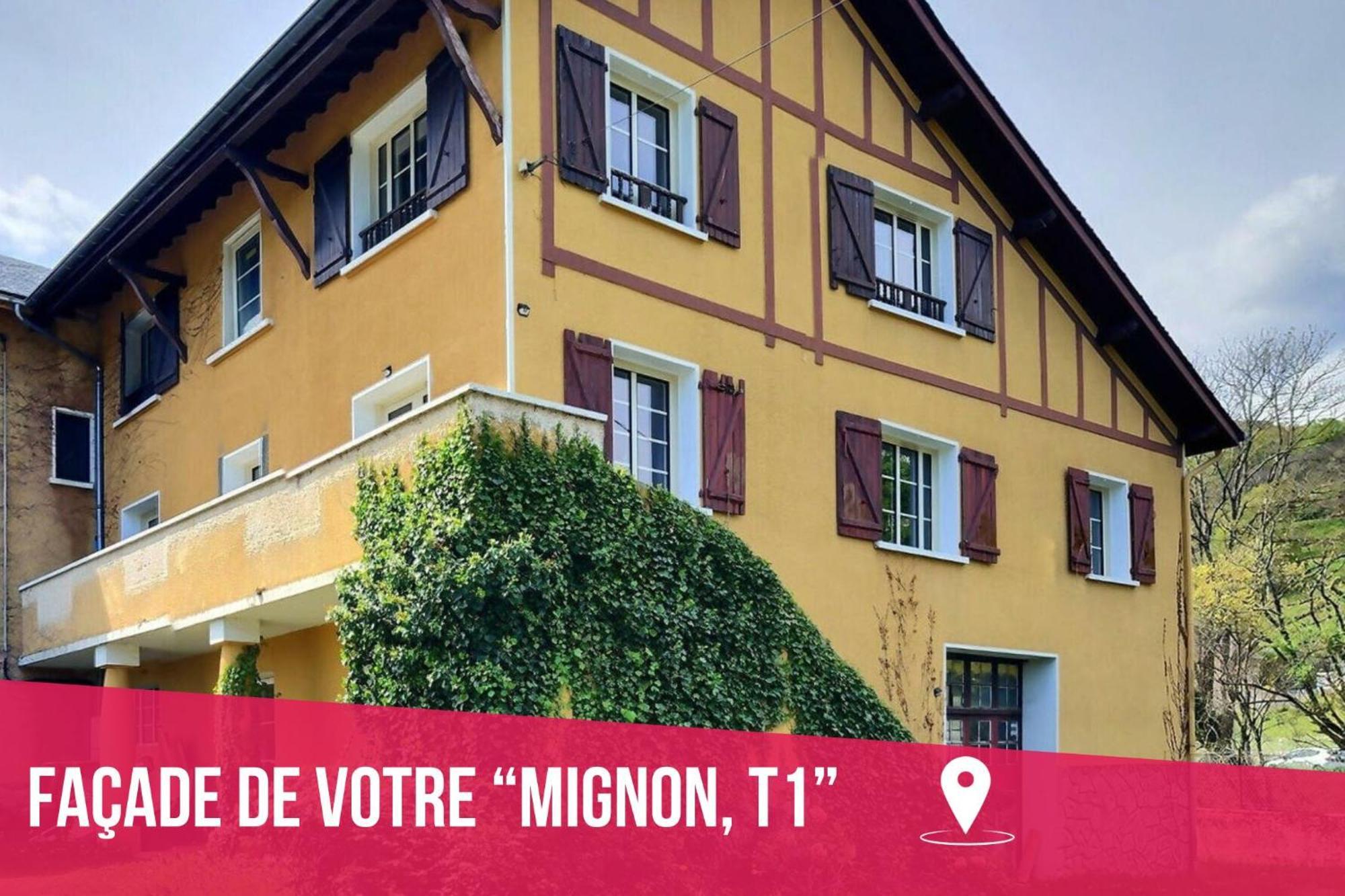 Mignon, T1 Bis Cosy & Calme, Neuf, Parking, Balcon Apartment Gerde Exterior photo